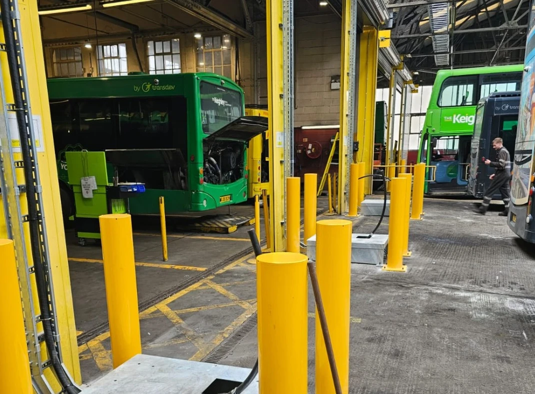 Keighley concrete pour rebar bay